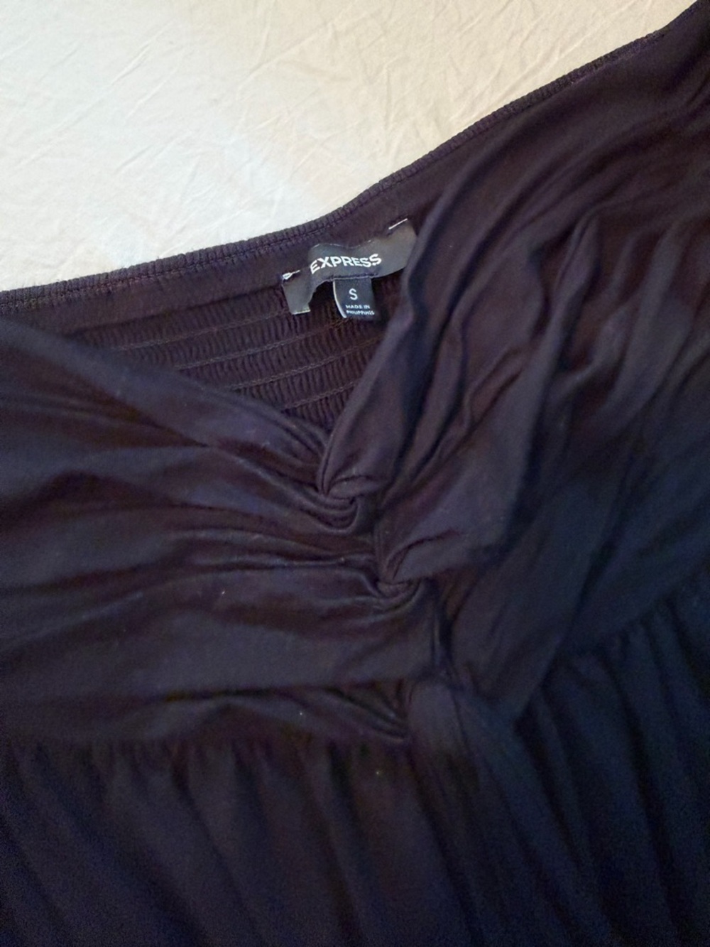 Express Strapless Ruched Bust Dress - Picture 4 of 4